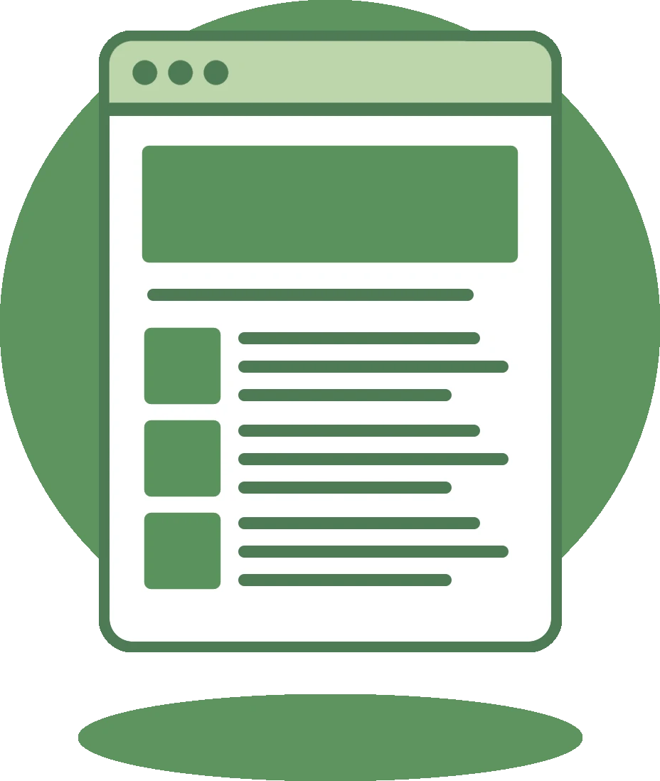 One-Pager-Website auf Bildschirm und Smartphone